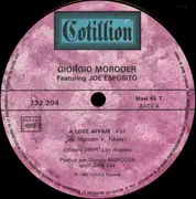 12inch Vinyl Single - Giorgio Moroder Featuring Joe Esposito - A Love Affair / Lady Lady