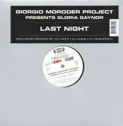 12'' - Giorgio Moroder Project Presents: Gloria Gaynor - Last Night