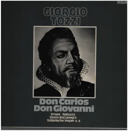 Giorgio Tozzi - Don Carlos - Don Giovanni