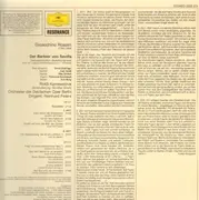 LP - Giacchino Rossini, Rita Streich, Kim Borg - Der Barbier von Sevilla