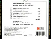CD - Giacinto Scelsi - Chamber Works For Flute And Piano