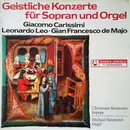 LP - Carissimi / Leo / Majo - Geistliche Konzerte Für Sopran Und Orgel - Gatefold