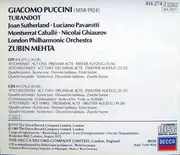 Double CD - Puccini - Turandot - Slipcase + Libretto