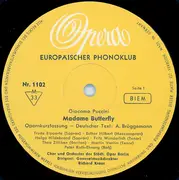 LP - Giacomo Puccini - Orchester Der Städtischen Oper Berlin Und Chor Der Städtischen Oper Berlin , Rich - Madame Butterfly - Opernkurzfassung