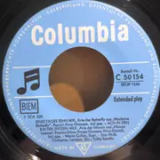 7inch Vinyl Single - Puccini - Eines Tages Sehn Wir · Ach, In Den Kalten Spitzen Hier · Man Nennt Mich Jetzt Nur Mimi · Väterchen, Teures, Höre