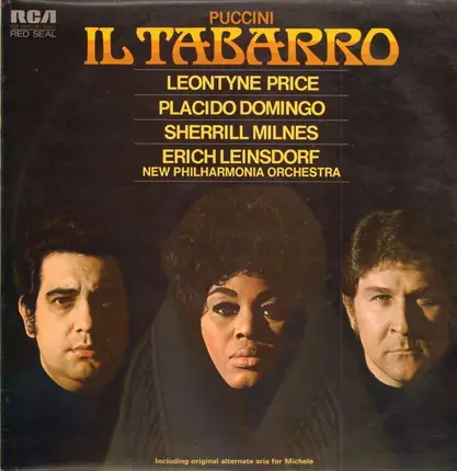 Giacomo Puccini , Leontyne Price , Placido Domingo , Sherrill Milnes , Erich Leinsdorf , New Philha - Il Tabarro