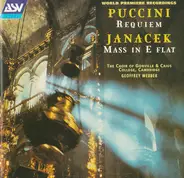 Giacomo Puccini , Leoš Janáček - The Choir Of Gonville & Caius College , Geoffrey Webber - Requiem / Mass In E Flat