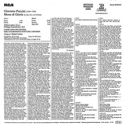 LP - Puccini - Messa Di Gloria - Für Soli, Chor Und Orchester