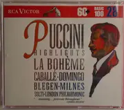 CD - Giacomo Puccini , Montserrat Caballé , Placido Domingo , Judith Blegen , Sherrill Milnes , Georg So - La Boheme Highlights
