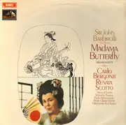 LP - Giacomo Puccini / Sir John Barbirolli - Madama Butterfly: Highlights - Stereo