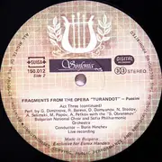 Double LP - Puccini - Fragments From The Opera Turandot - Hardcover box