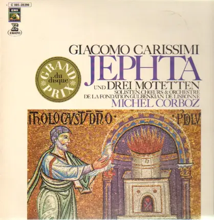 Giacomo Carissimi - Jephta Und Drei Motetten (Michel Corboz)