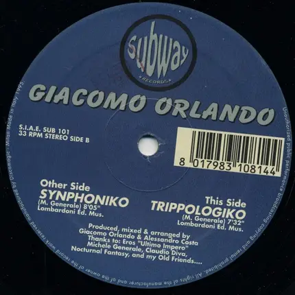 Giacomo Orlando - Synphoniko