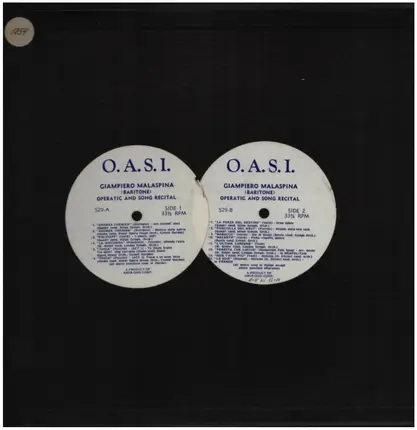 Giampero Malaspina - Operatic and Song Recital