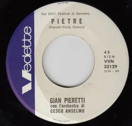 Gian Pieretti - Pietre