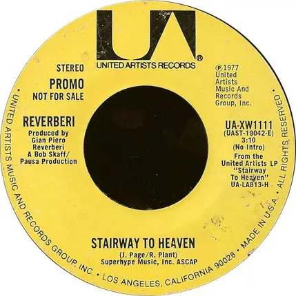 Gian Piero Reverberi - Stairway to Heaven