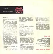 7inch Vinyl Single - Gianfranco Spinelli / Giovanni Pellini - La Musica Strumentale Fino Al 1600