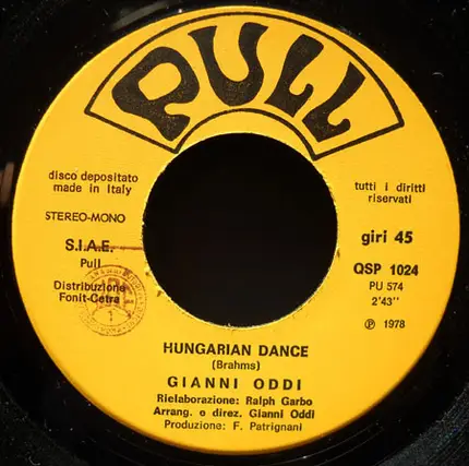 Gianni Oddi - Hungarian Dance