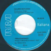 7inch Vinyl Single - Gianni Morandi - Immaginando