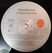 LP - Gianni Morandi - Le Italiane Sono Belle