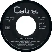 7inch Vinyl Single - Gianni Pettenati - La Rivoluzione