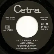 7inch Vinyl Single - Gianni Pettenati - La Tramontana