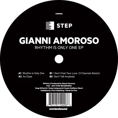 Gianni Amoroso - Rhythm Is Only One, 3 Channels Remix