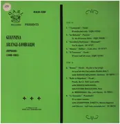 LP - Giannina Arangi-Lombardi - Operatic Recital - textured