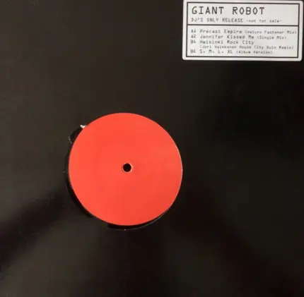 Giant Robot - DJ Ass Kissin' Promo Vinyl