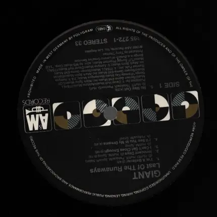 Giant - Last Of The Runaways