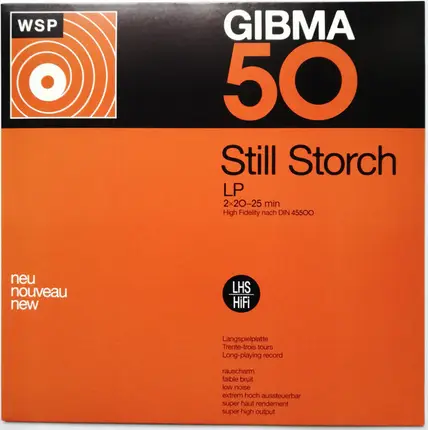 Gibmafuffi - Still Storch LP