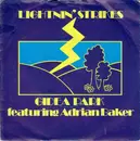 7inch Vinyl Single - Gidea Park Featuring Adrian Baker - Lightning Strikes