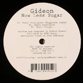 GIDEON - NOW LESS SUGAR