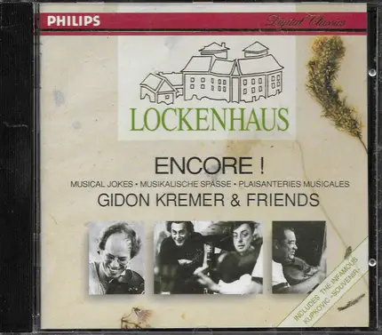 Gidon Kremer - Encore! Musical Jokes . Gidon Kremer & Friends