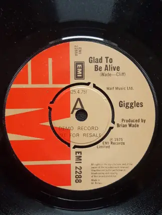 Giggles - Glad To Be Alive