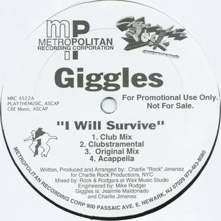 Giggles - I Will Survive