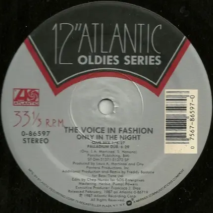 Giggles / The Voice In Fashion - Love Letter / Only In The Night