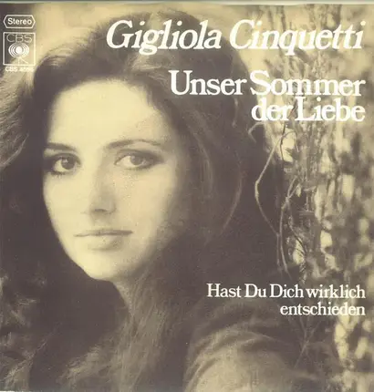 Gigliola Cinquetti - Unser Sommer Der Liebe