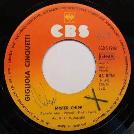 Gigliola Cinquetti - Alle Porte Del Sole