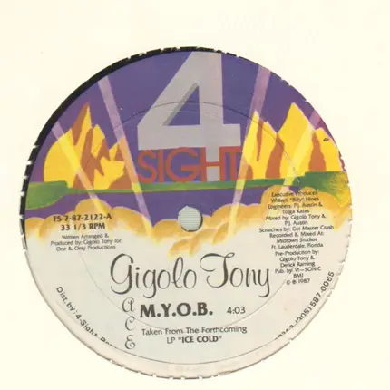 Gigolo Tony - M.Y.O.B.