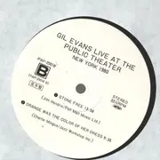 LP - Gil Evans - Live At The Public Theater (New York 1980) Vol. 2 - Promo+insert