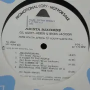 LP - Gil Scott-Heron & Brian Jackson - From South Africa To South Carolina - Gatefold, promo