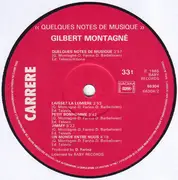 LP - Gilbert Montagné - Quelques Notes De Musique