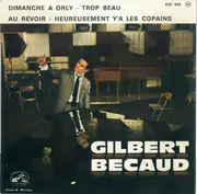 7inch Vinyl Single - Gilbert Bécaud - Dimanche À Orly - EP