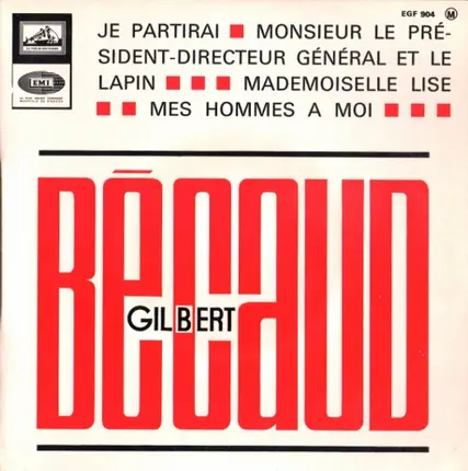 Gilbert Bécaud - Je Partirai