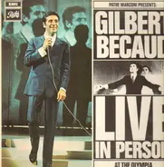 Gilbert Bécaud - Live In Person At The Olympia