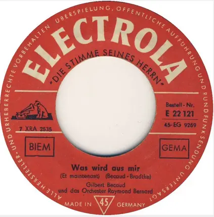 Gilbert Bécaud - Was Wird Aus Mir