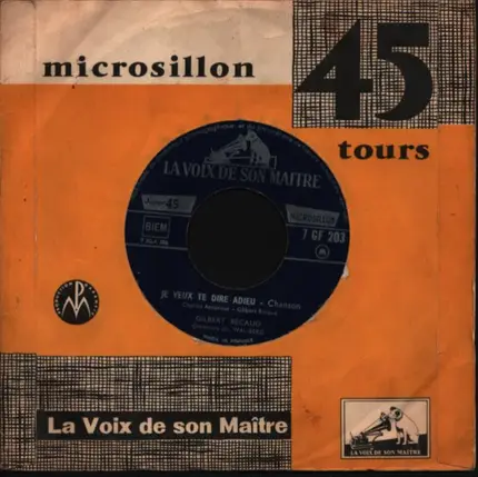 Gilbert Bécaud - Je Veux Te Dire Adieu