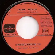 7inch Vinyl Single - Gilbert Bécaud - La Vente Aux Enchères / La Solitude Ça N'existe Pas