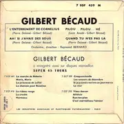 7inch Vinyl Single - Gilbert Bécaud - L'Enterrement De Cornelius